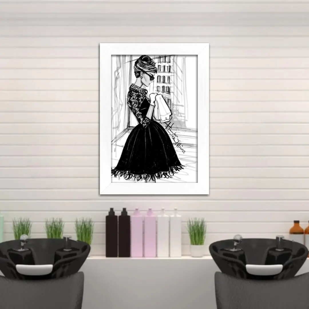 Quadro-Decorativo-Mulher-de-Vestido