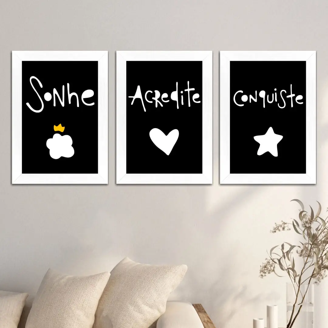 Kit-3-Quadros-Frase-Sonhe-Acredite
