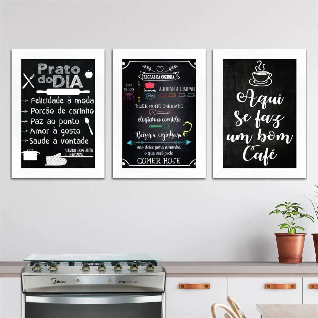 2890- Kit-3-Quadros-Frase-Cozinha