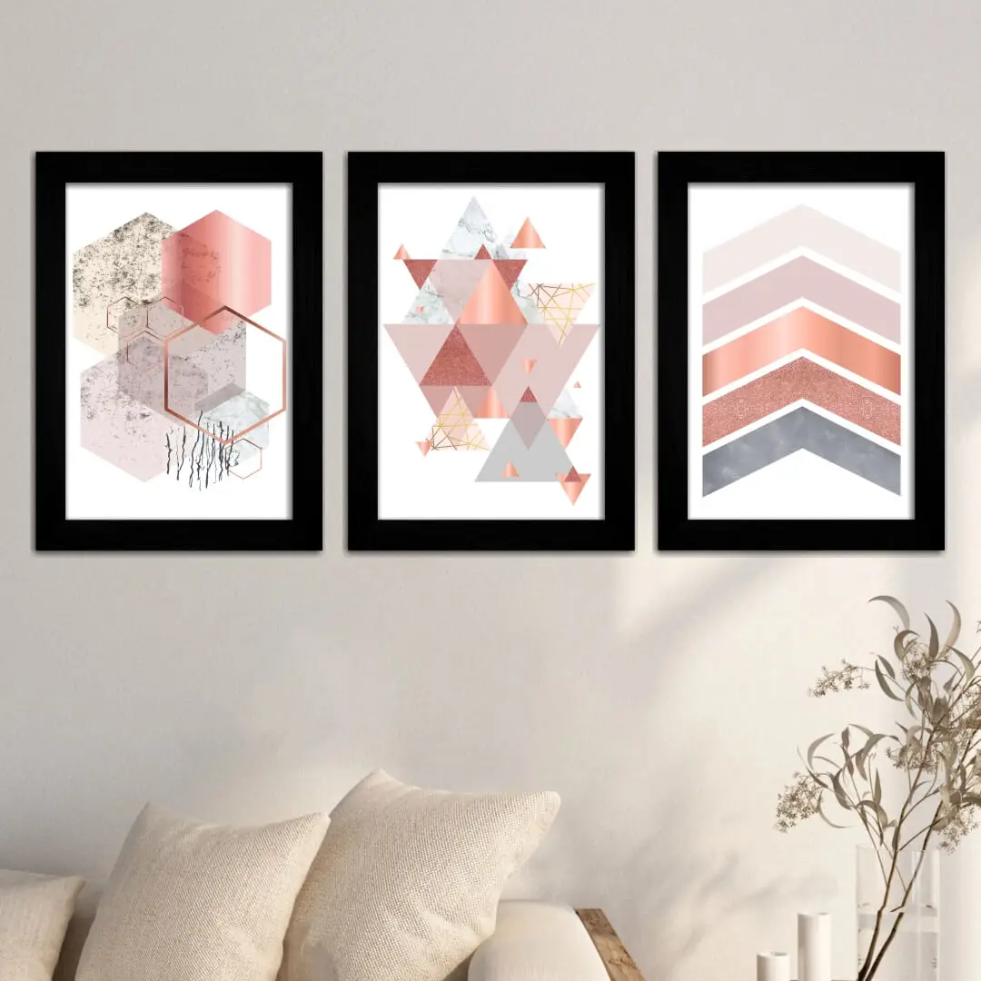 Kit 3 Quadros Boho Chic - Imagem 2