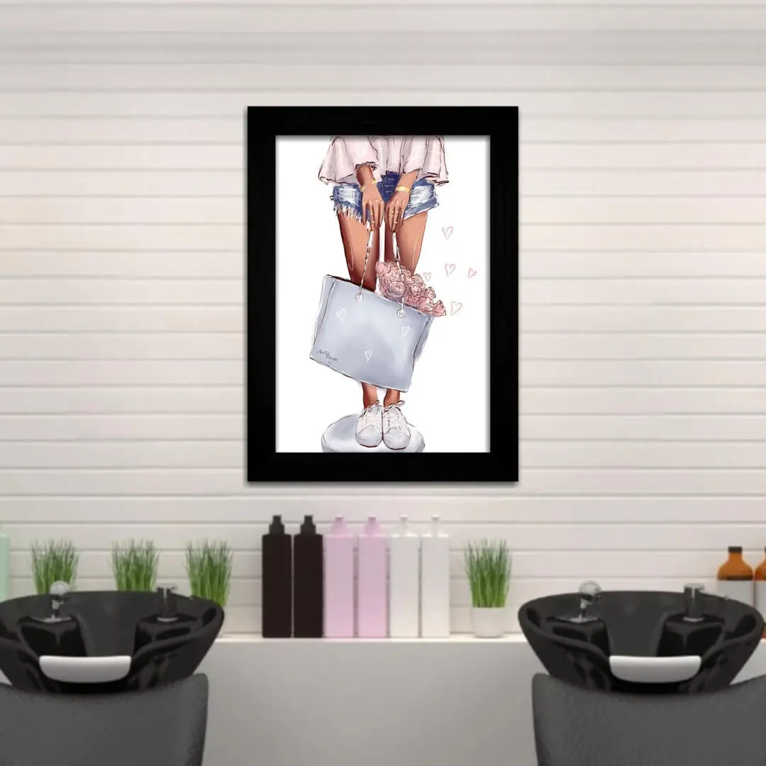 Quadro Decorativo Modelo Bolsa - Imagem 2