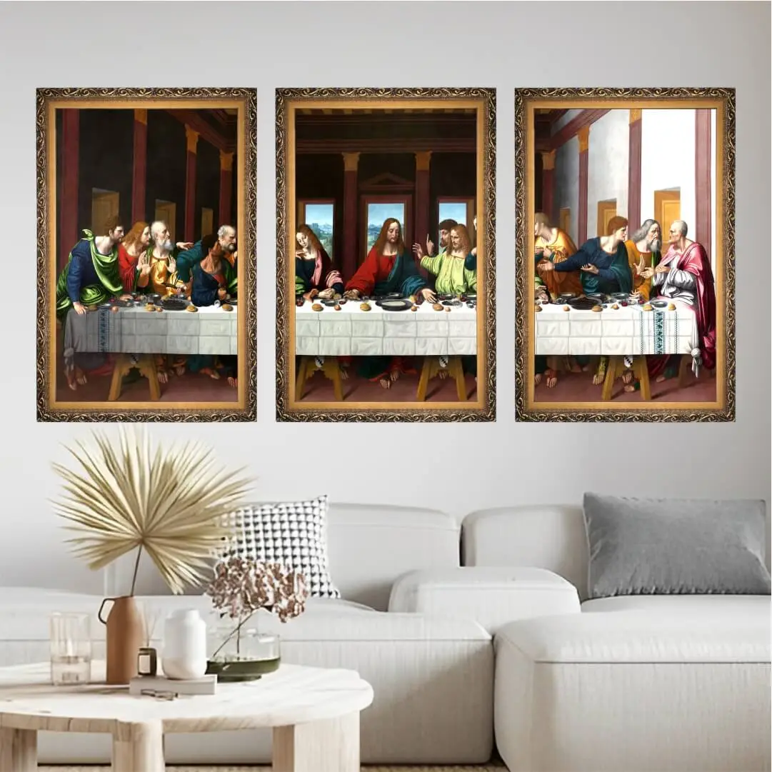 Kit-3-Quadros-Santa-Ceia-Modelo-Big's