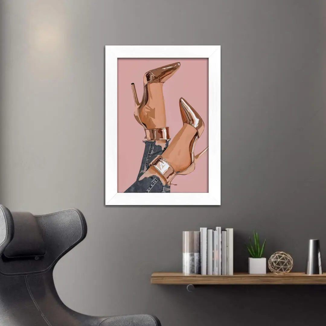 Quadro Decorativo Moda Saltos - Imagem 2