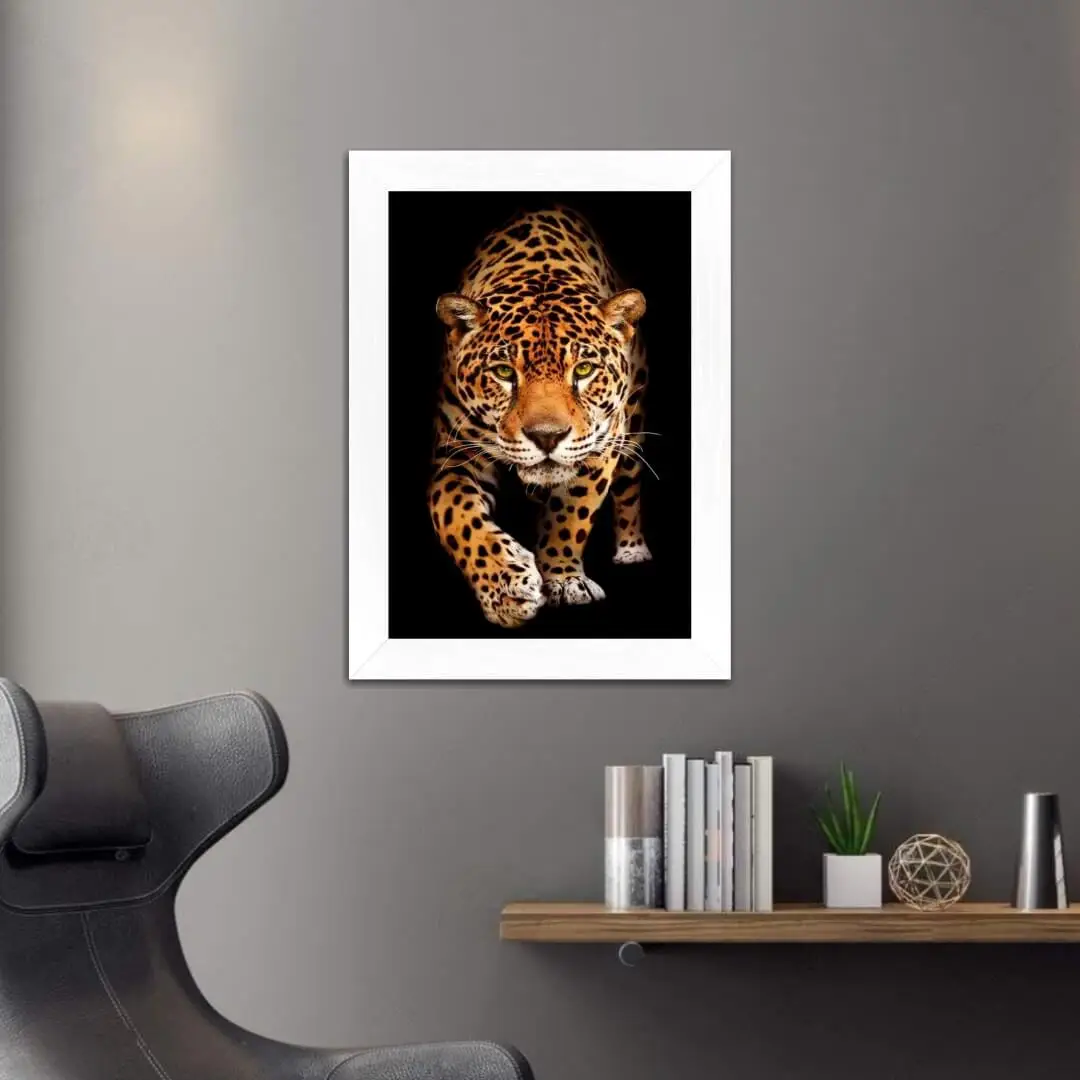 Quadro Decorativo Onça Pintada - Imagem 2