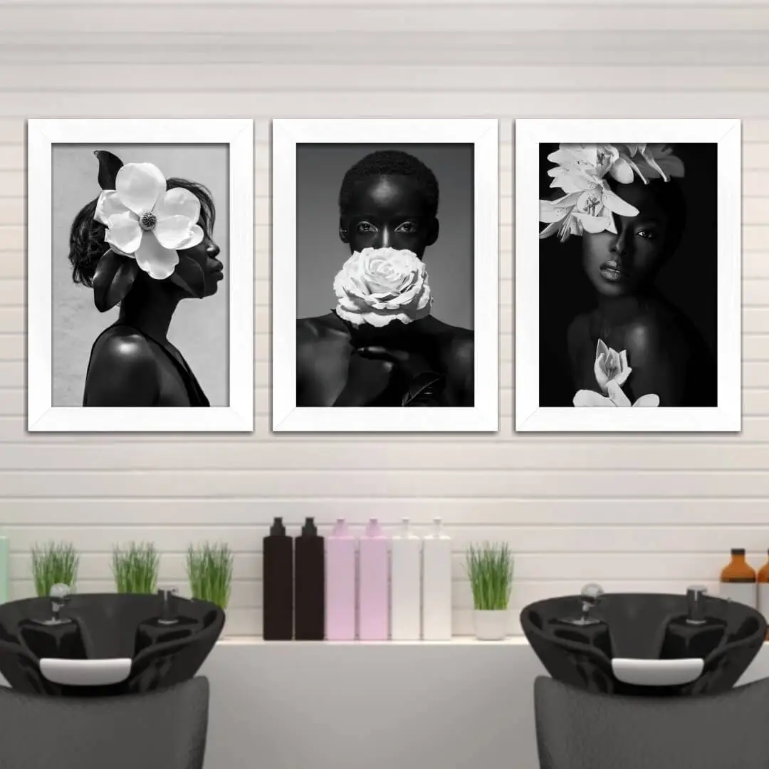 Kit 3 Quadros Modelo Florida - Imagem 2