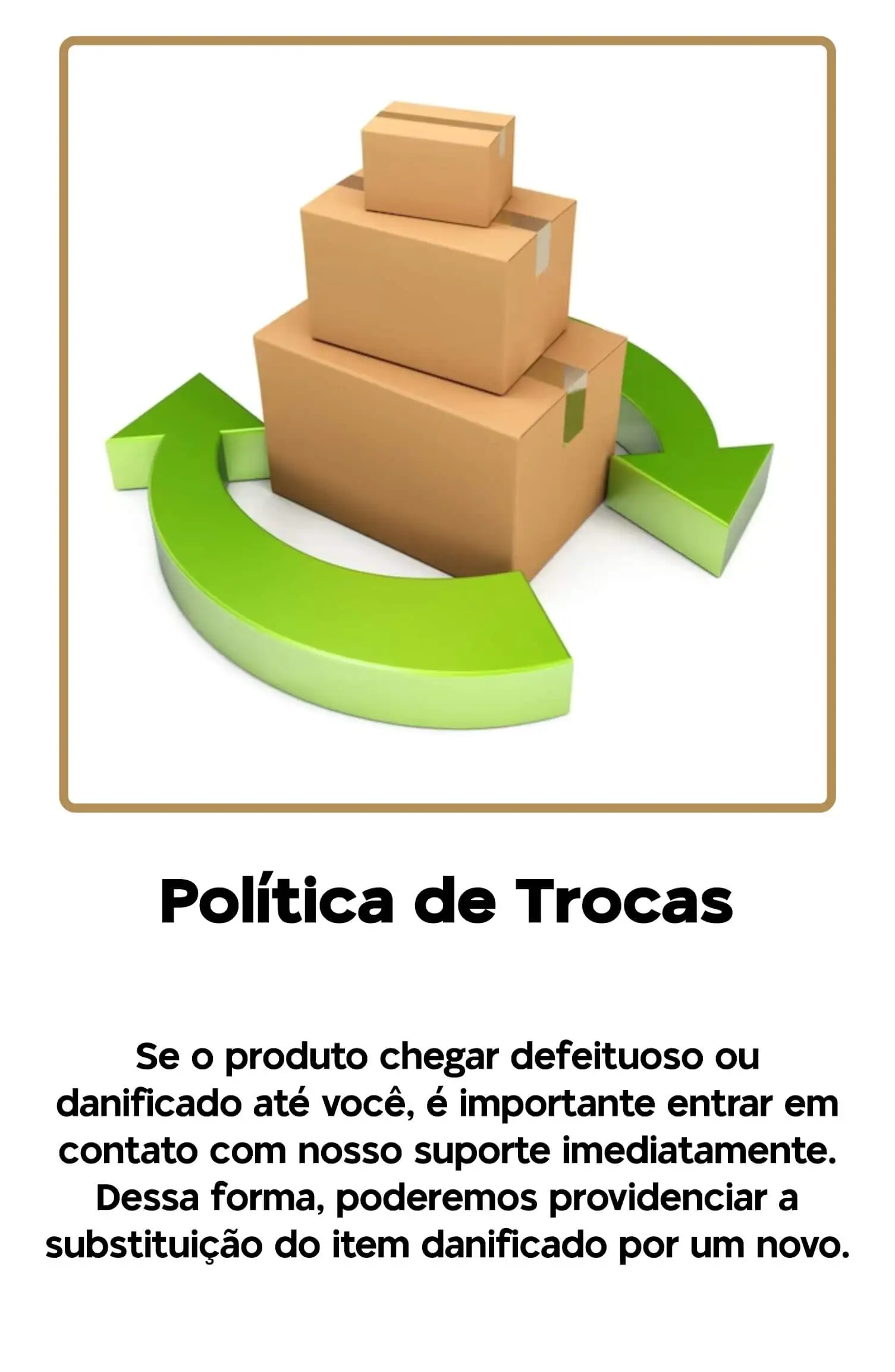 política de trocas