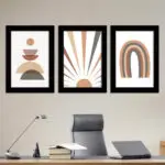 Kit-3-Quadros-Boho-Chic-Sol