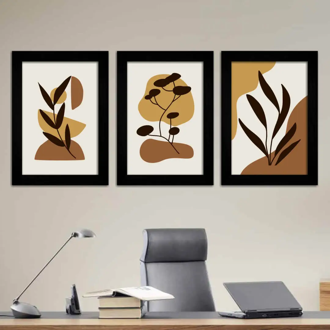 Kit-3-Quadros-Boho-Chic-Amarelo