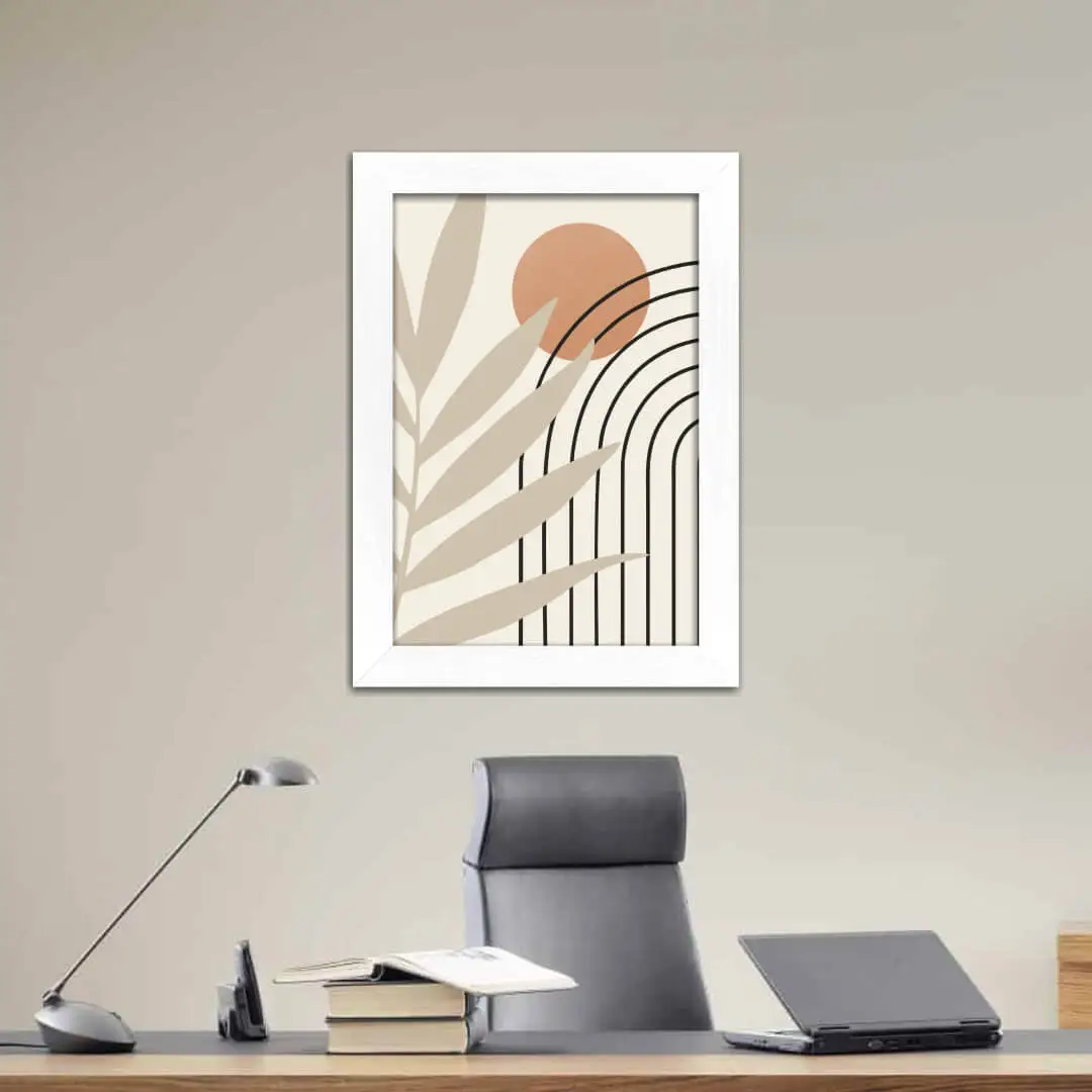 Quadro Decorativo Boho Chic linhas - Imagem 2