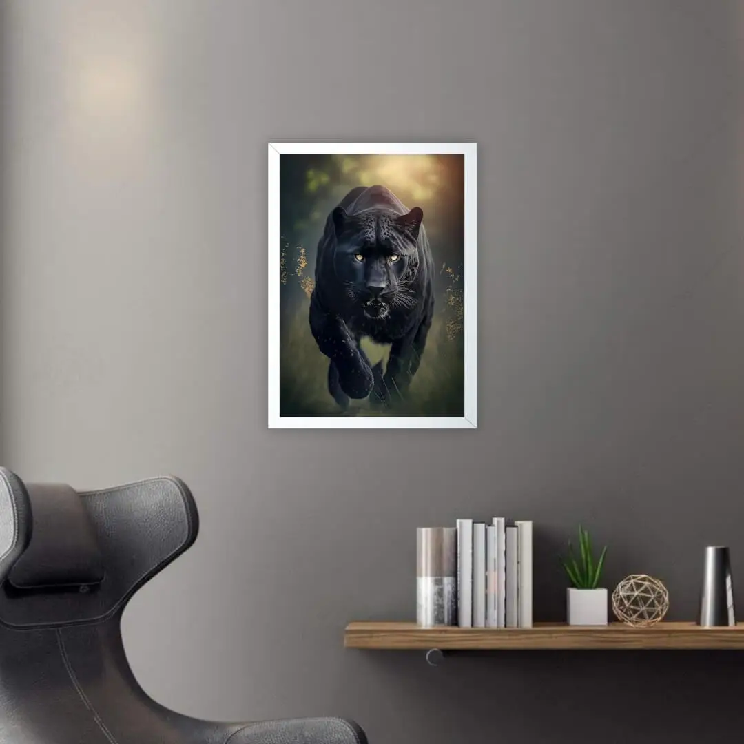 Quadros Decorativos Pantera Negra - Imagem 2