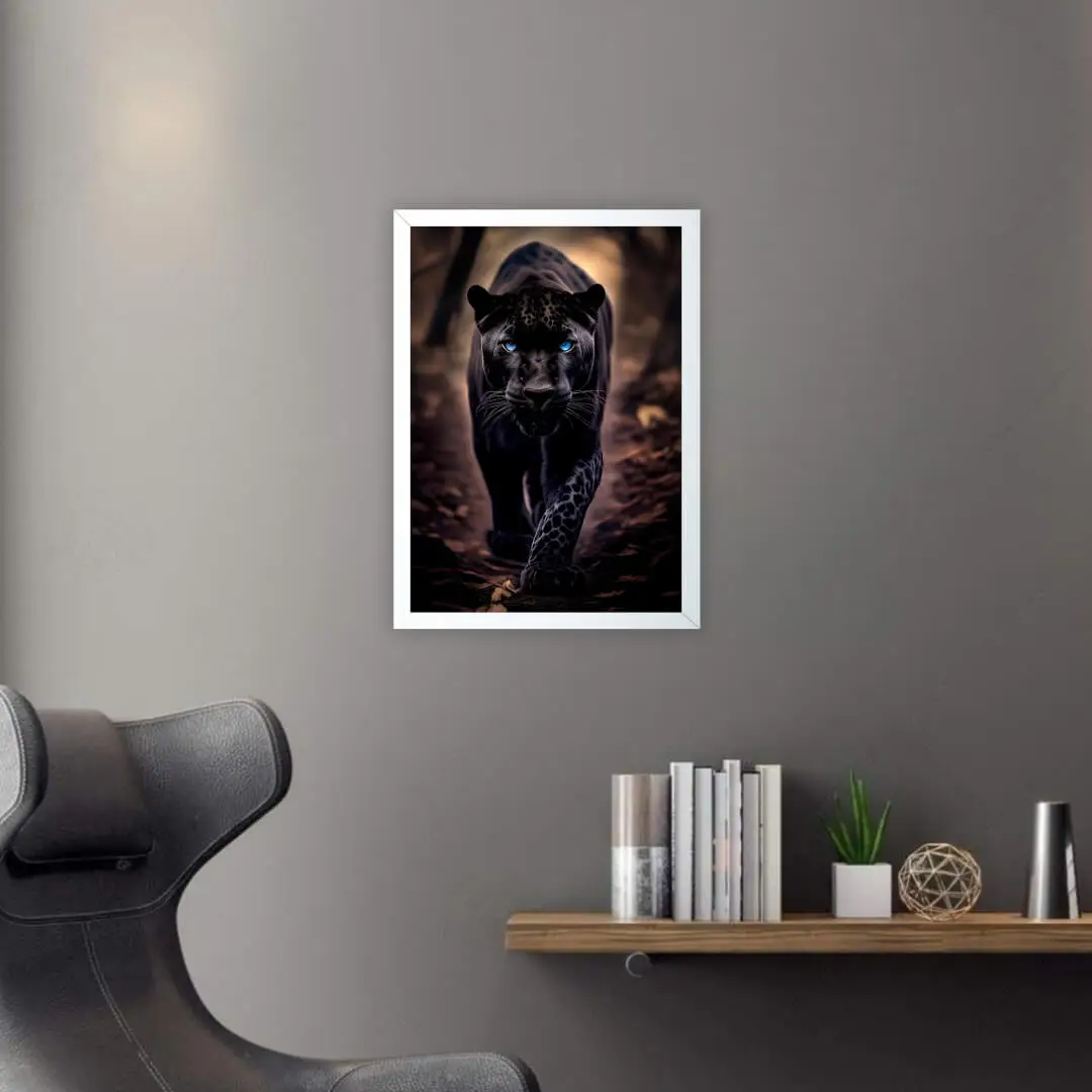 Quadro Decorativo Animais Pantera - Imagem 2