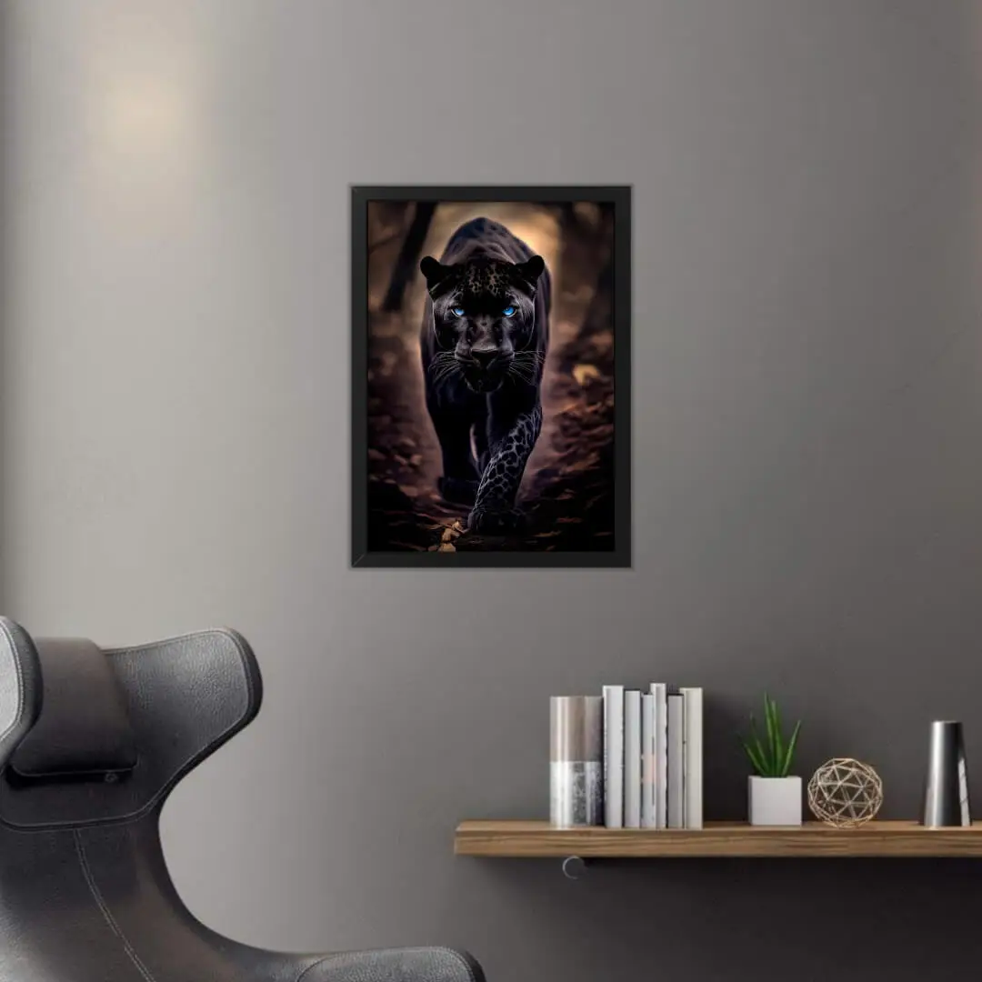 Quadro-Decorativo-Animais-Pantera