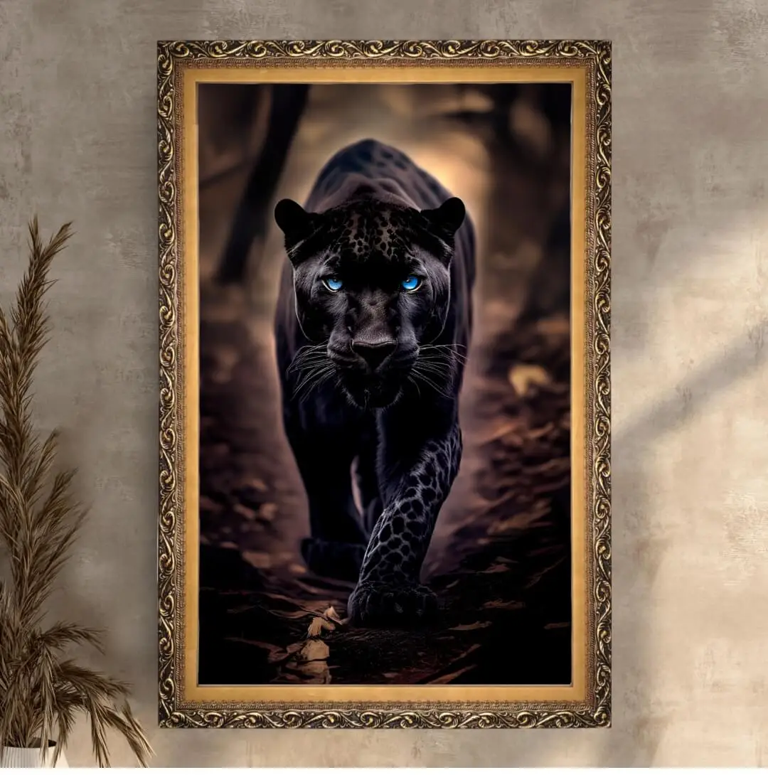 Quadro-Decorativo-Animais-Pantera-Big's