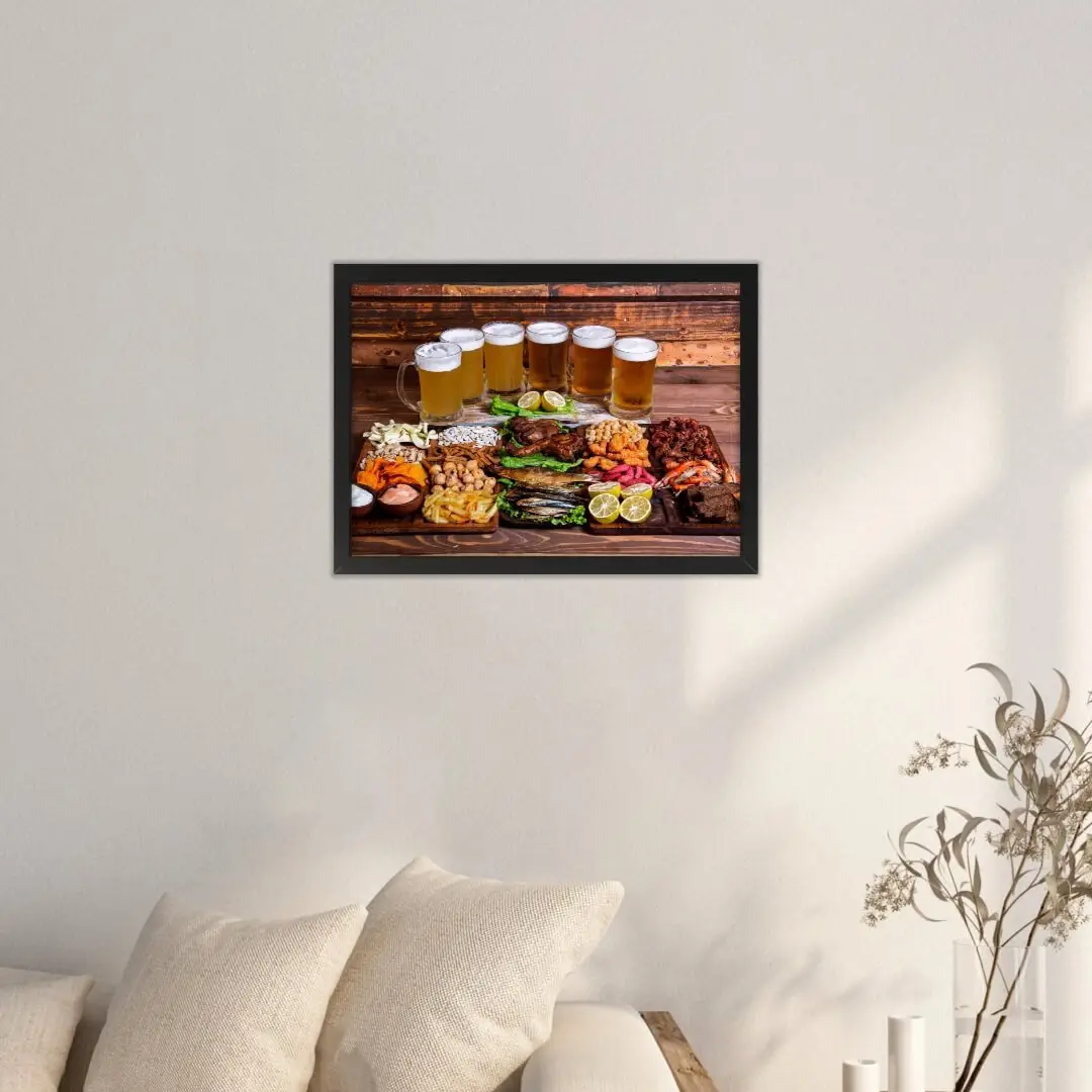0138 Quadro-Decorativo-Bebibas-e-Lanche