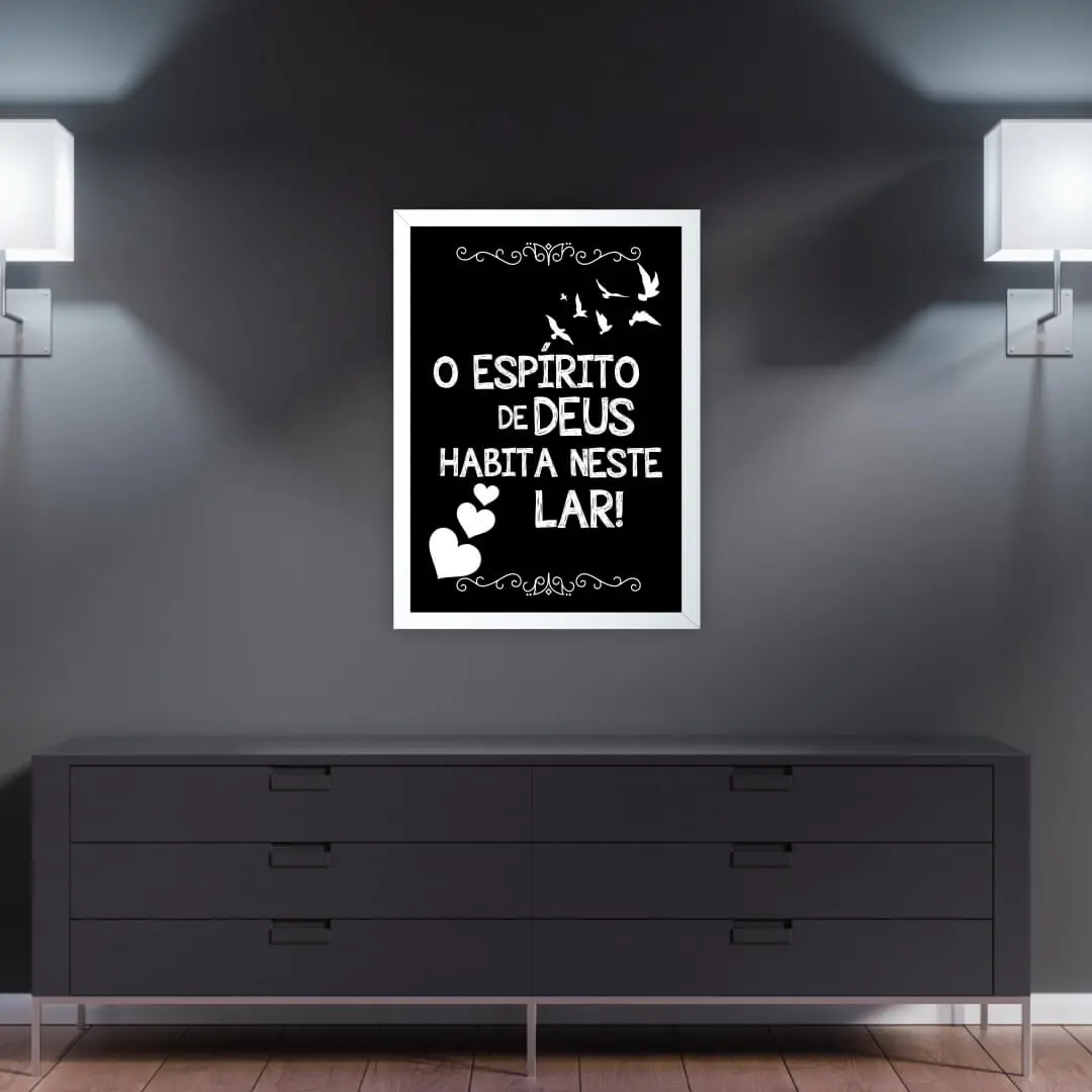 Quadro Decorativo O Espirito de Deus - Imagem 2