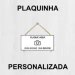 Placa Sisal Personalizada - 1 Parte