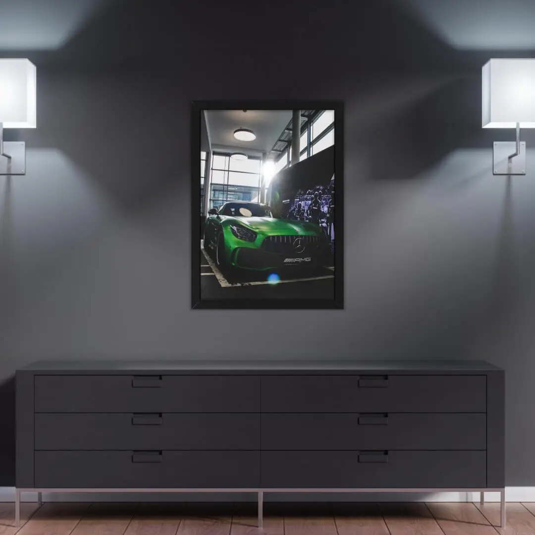 1359 Quadro-Decorativo-Mercedes-Verde