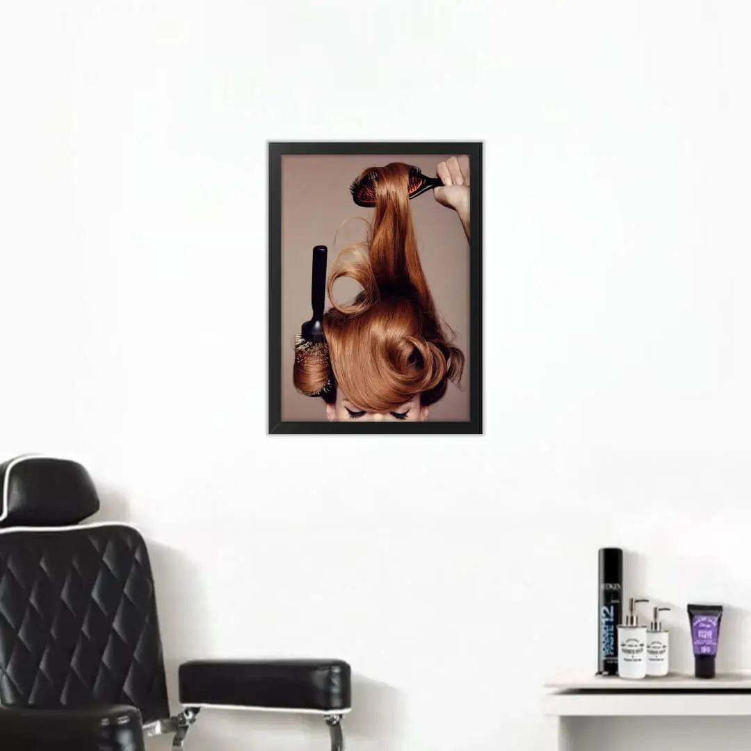 Quadro Decorativo Modelo Escova Cabelo - Imagem 2