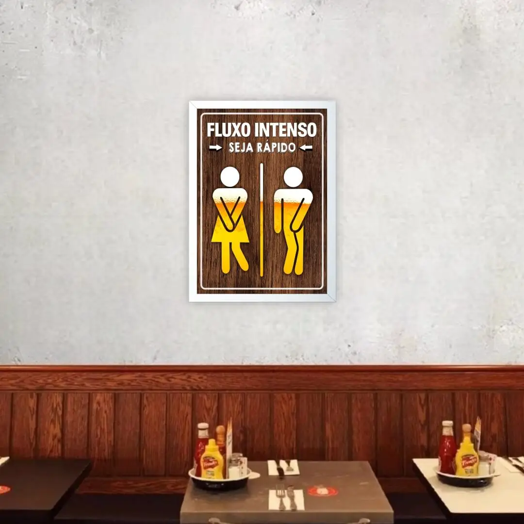 Quadro Decorativo Fluxo Intenso - Imagem 2