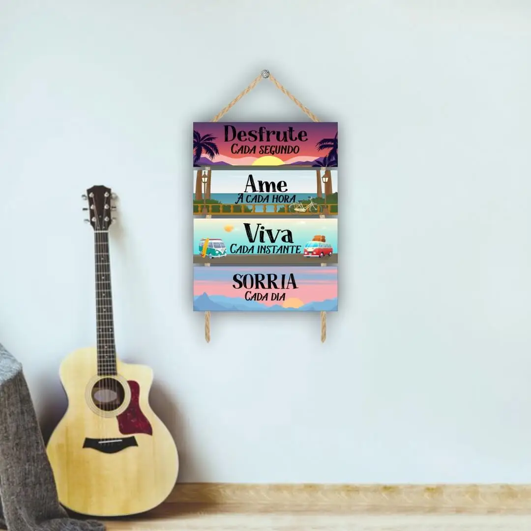 Placa-4-Partes-Desfrute-cada-Segundo