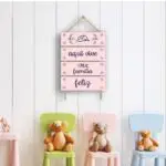 Placa-4-Partes-Familia-Feliz