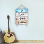 Placa-4-Partes-Fé-Vida-Amor