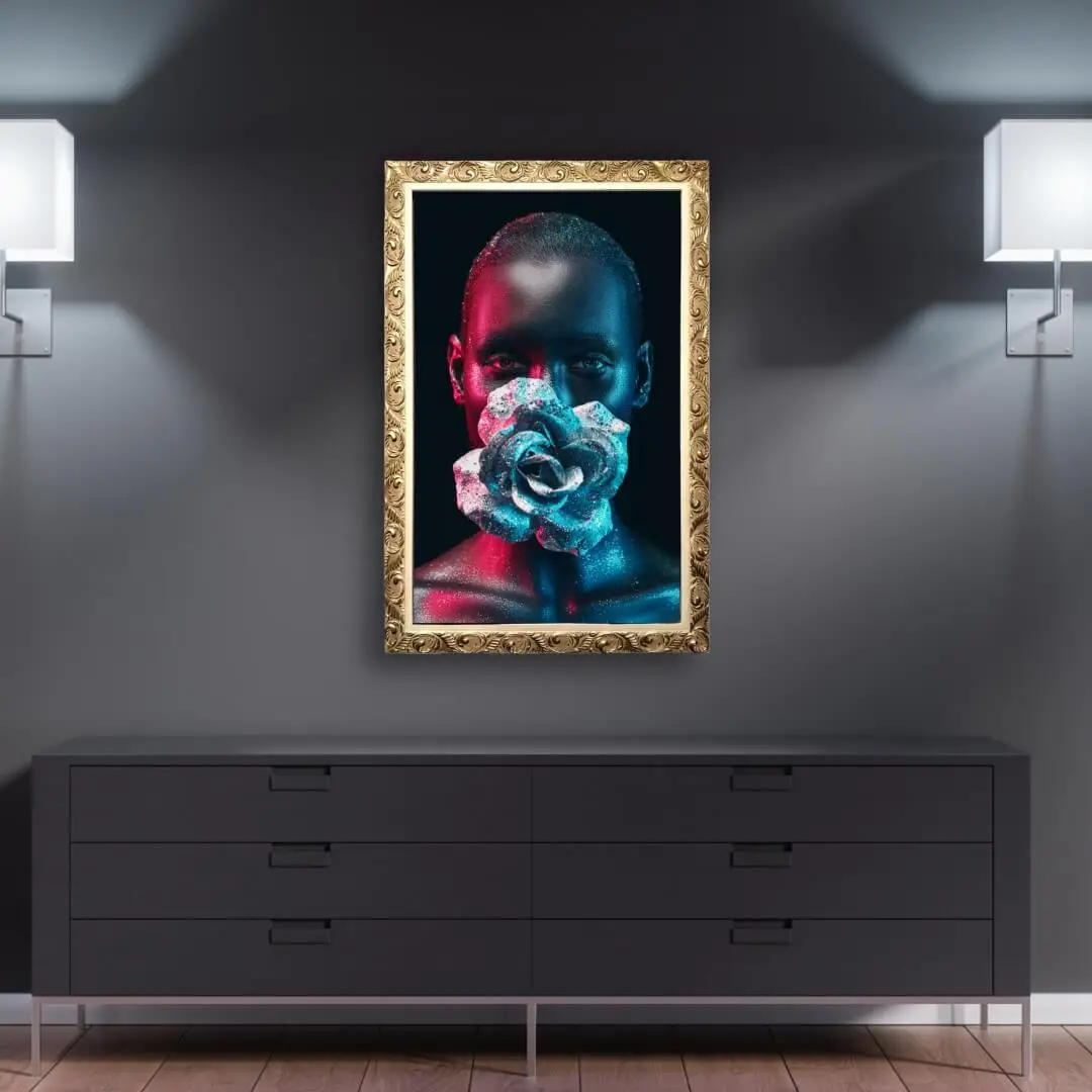 1378 LUXO DOURADA Quadro-Decorativo-Modelo-Artistico-Big's