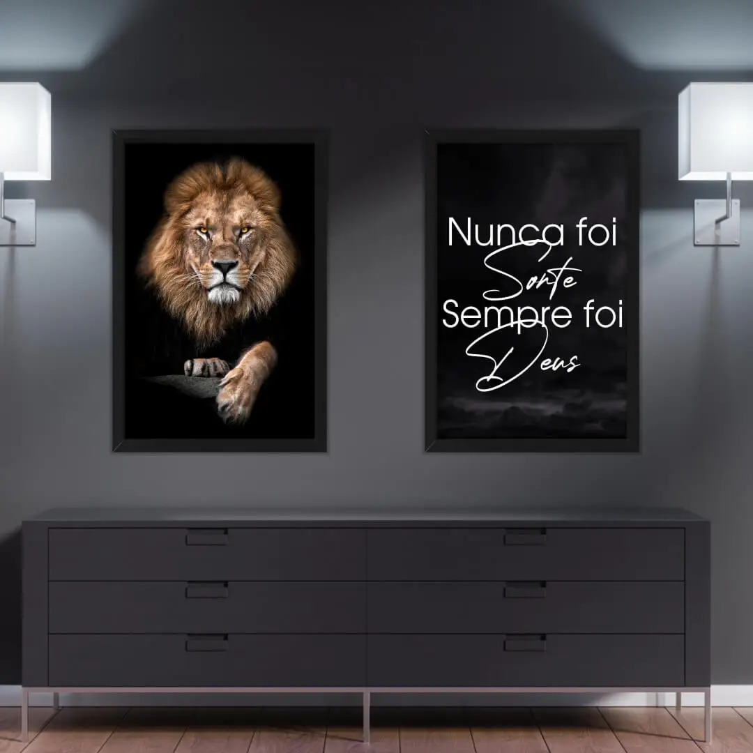 1385 Kit-2-Quadros-Sempre-foi-Deus