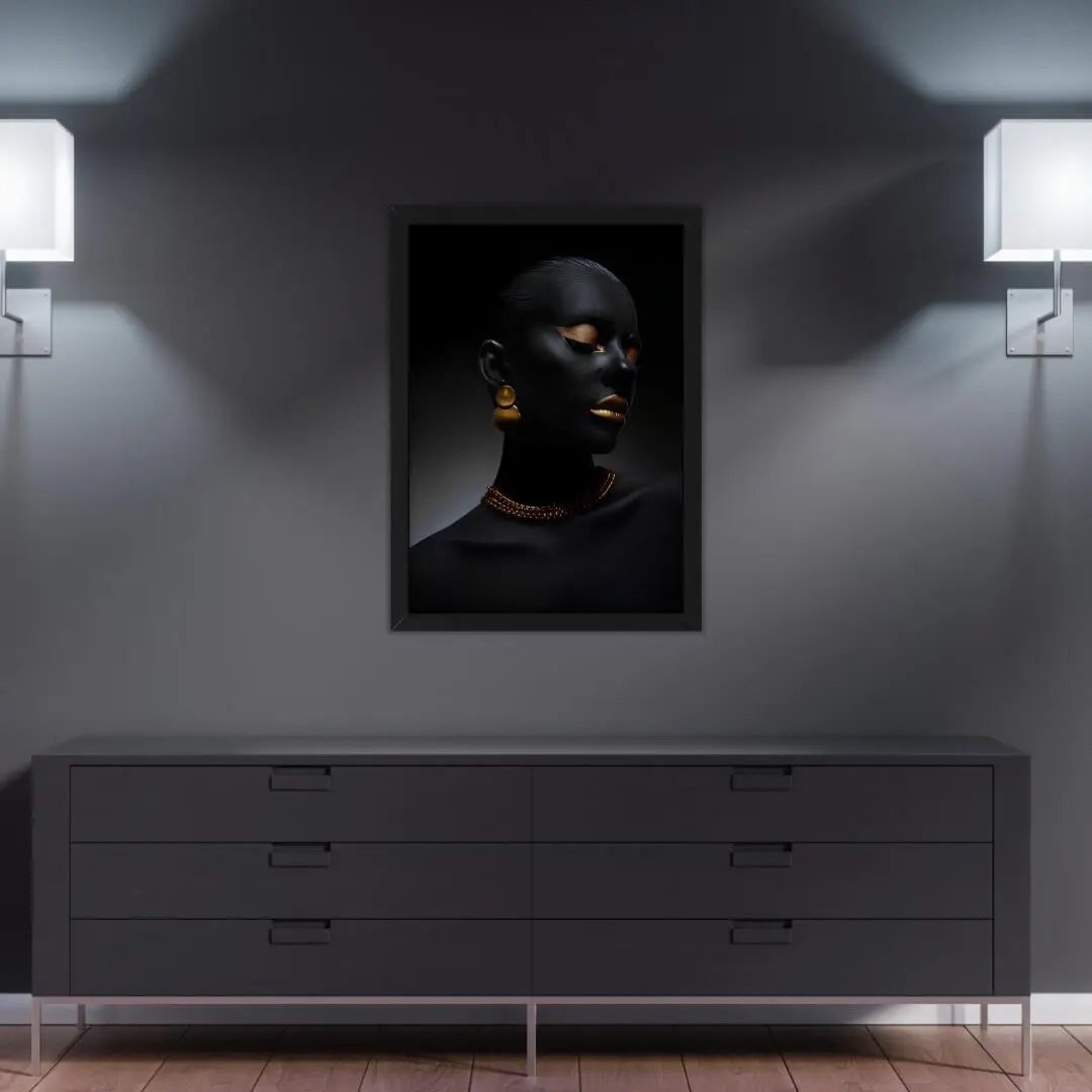 Quadro Decorativo Modelo Morena - Imagem 2