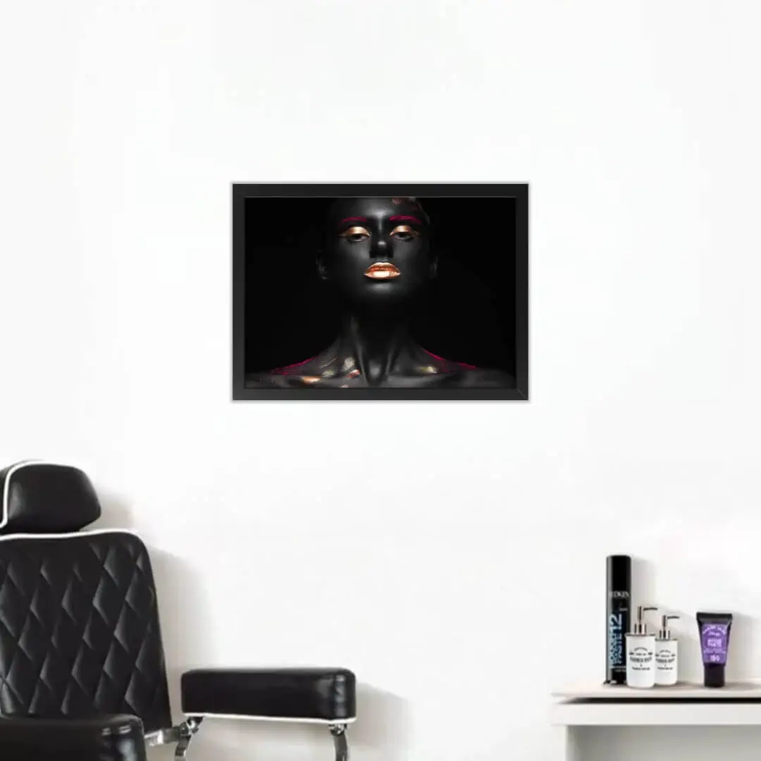 Quadro-Decorativo-Mulher-Pintada