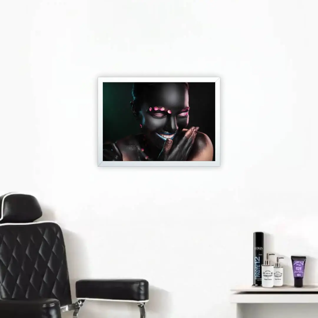 Quadro Decorativo Modelo Olhos Pintados - Imagem 2