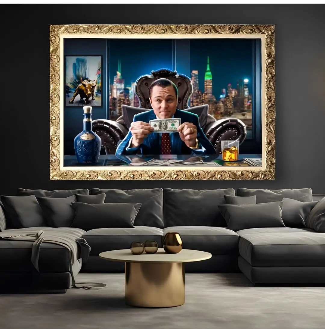 Quadro-Decorativo-Lobo-de-Wall-Street