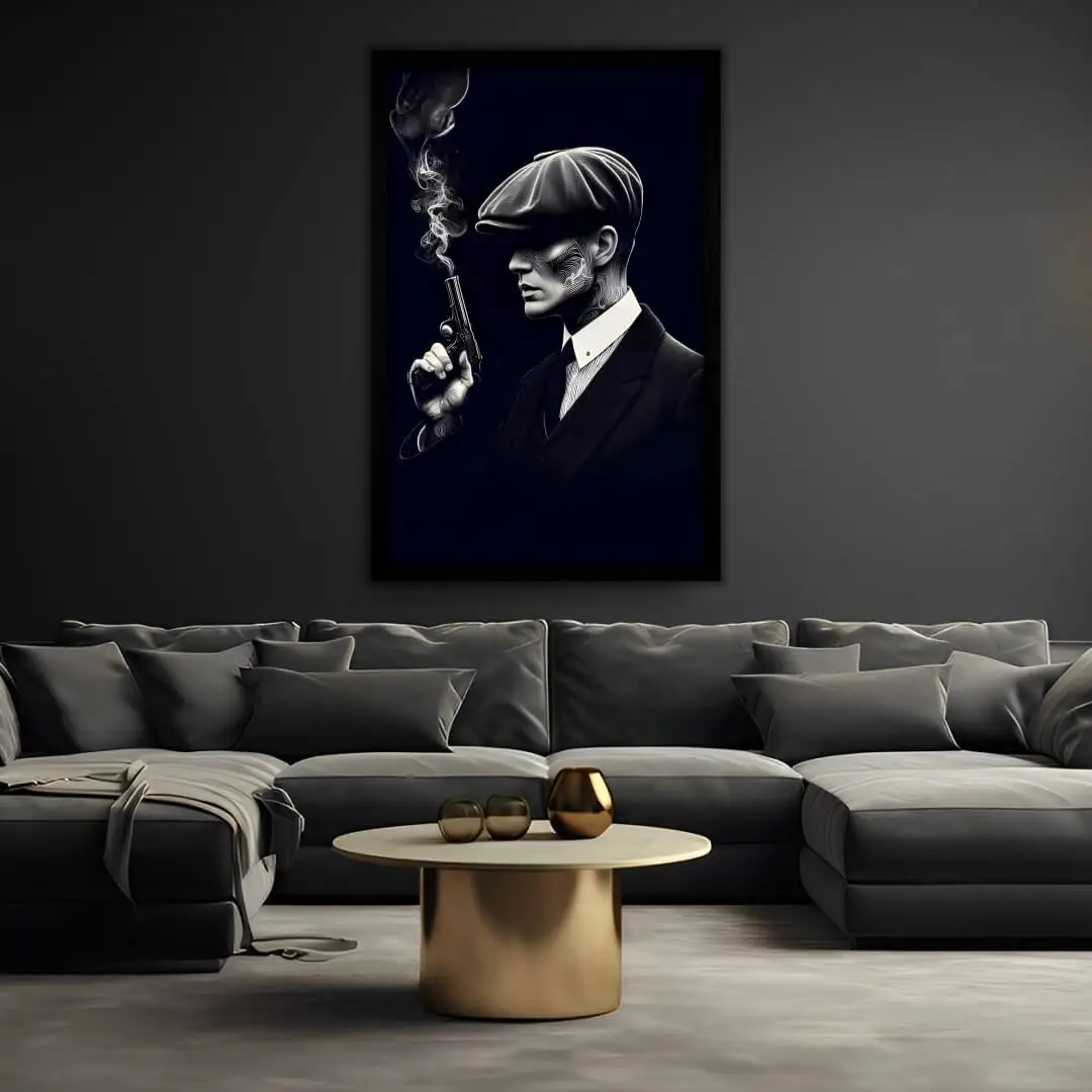 1508 MODESTA PRETA-2 Quadro-Decorativo-Shelby-Big's