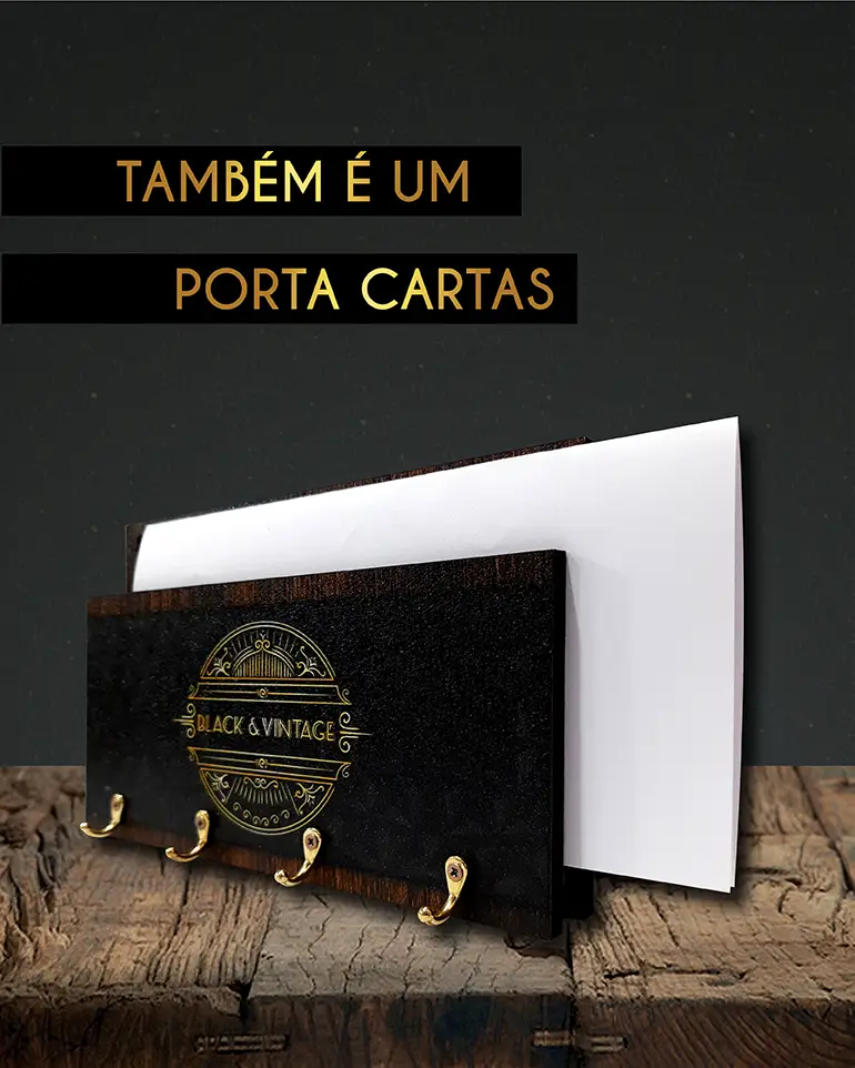 Porta Chave com Cartas Personalizado