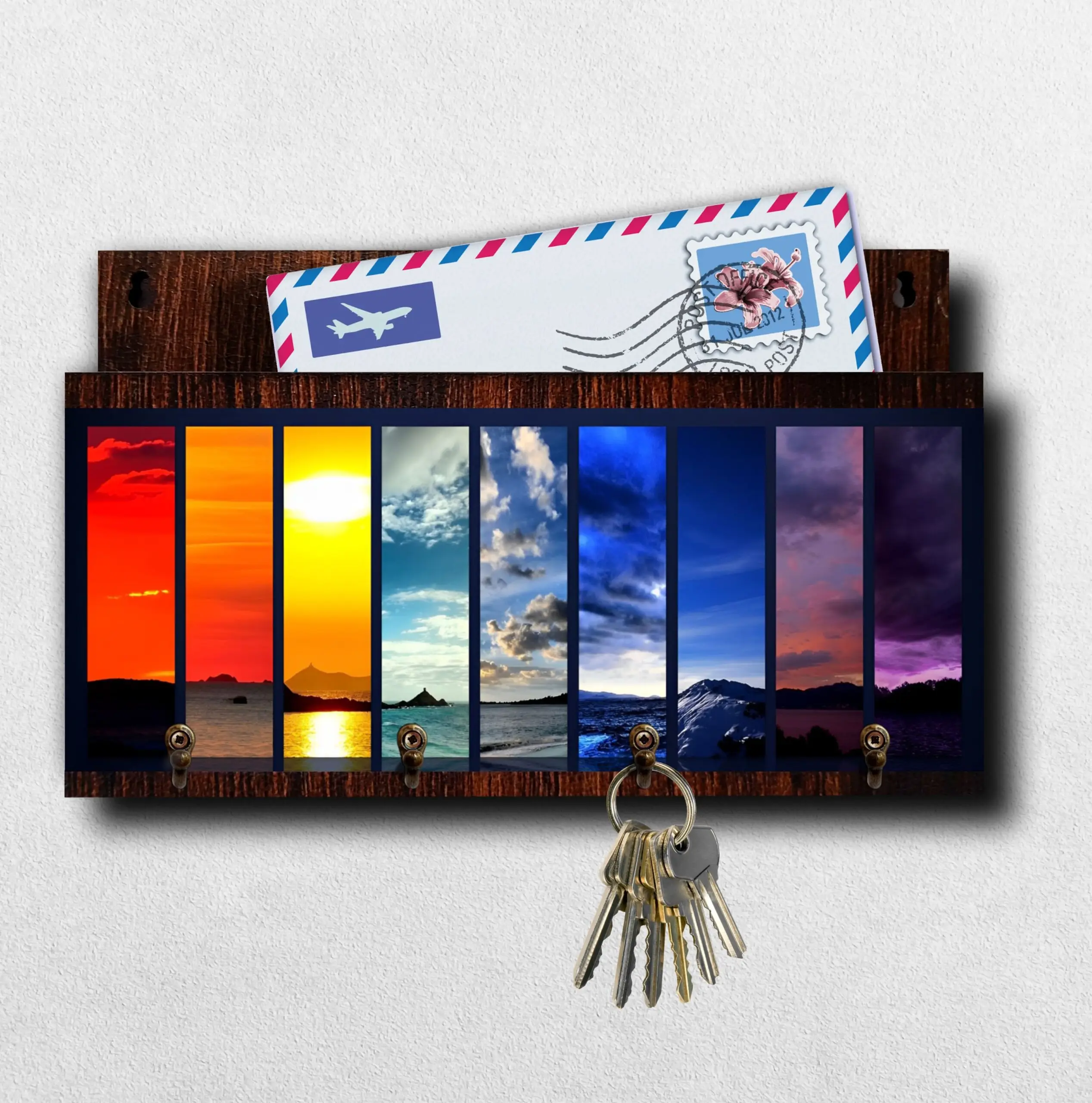 PC012 Porta Chave com Carta Estações - Imagem 1