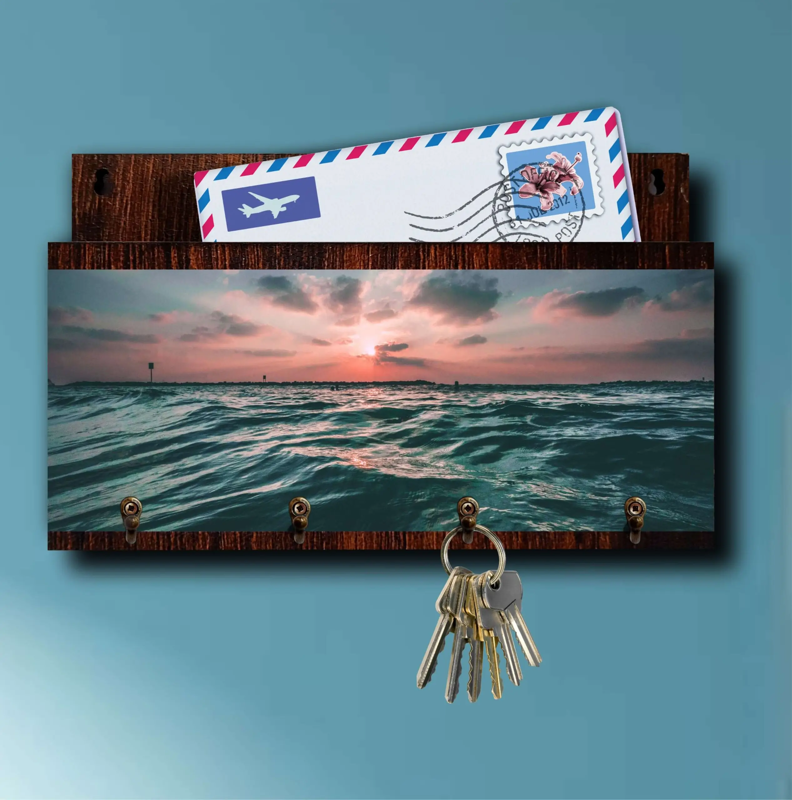 Porta Chaves com Carta Mar - Imagem 4