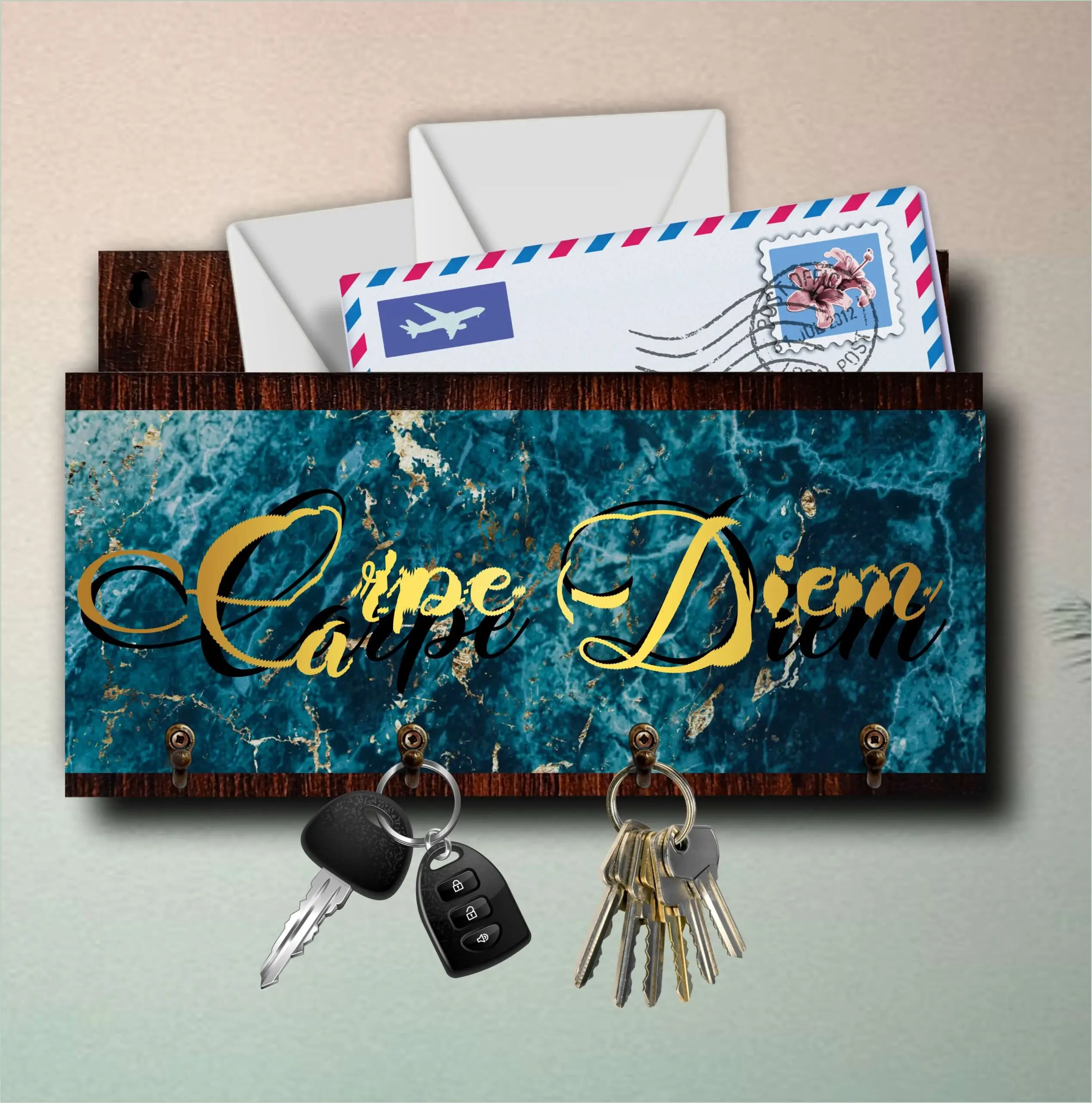 Porta Chaves com Carta Carpe Diem - Imagem 4