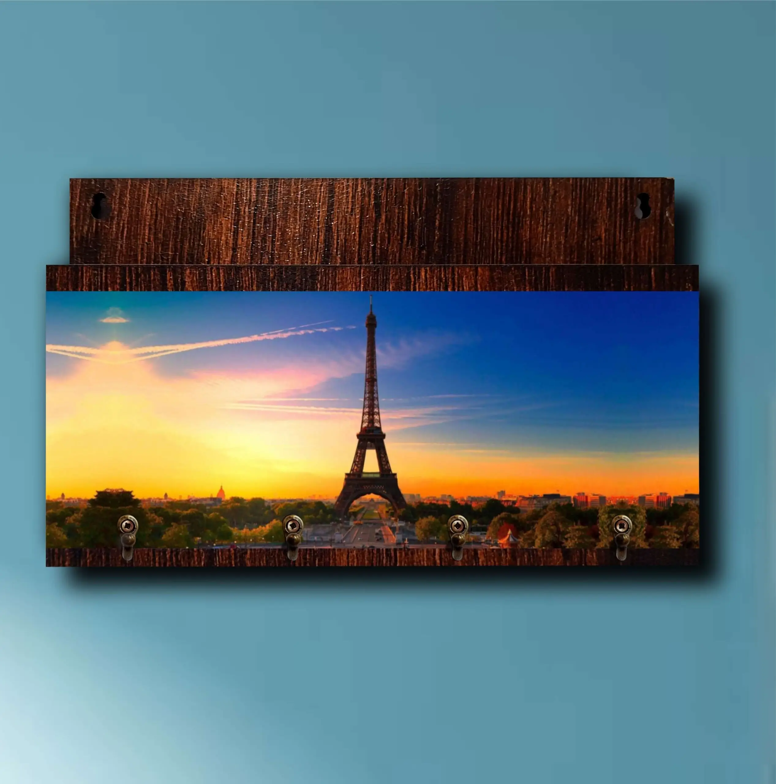 Porta-Chaves-com-Carta-Paris-Céu