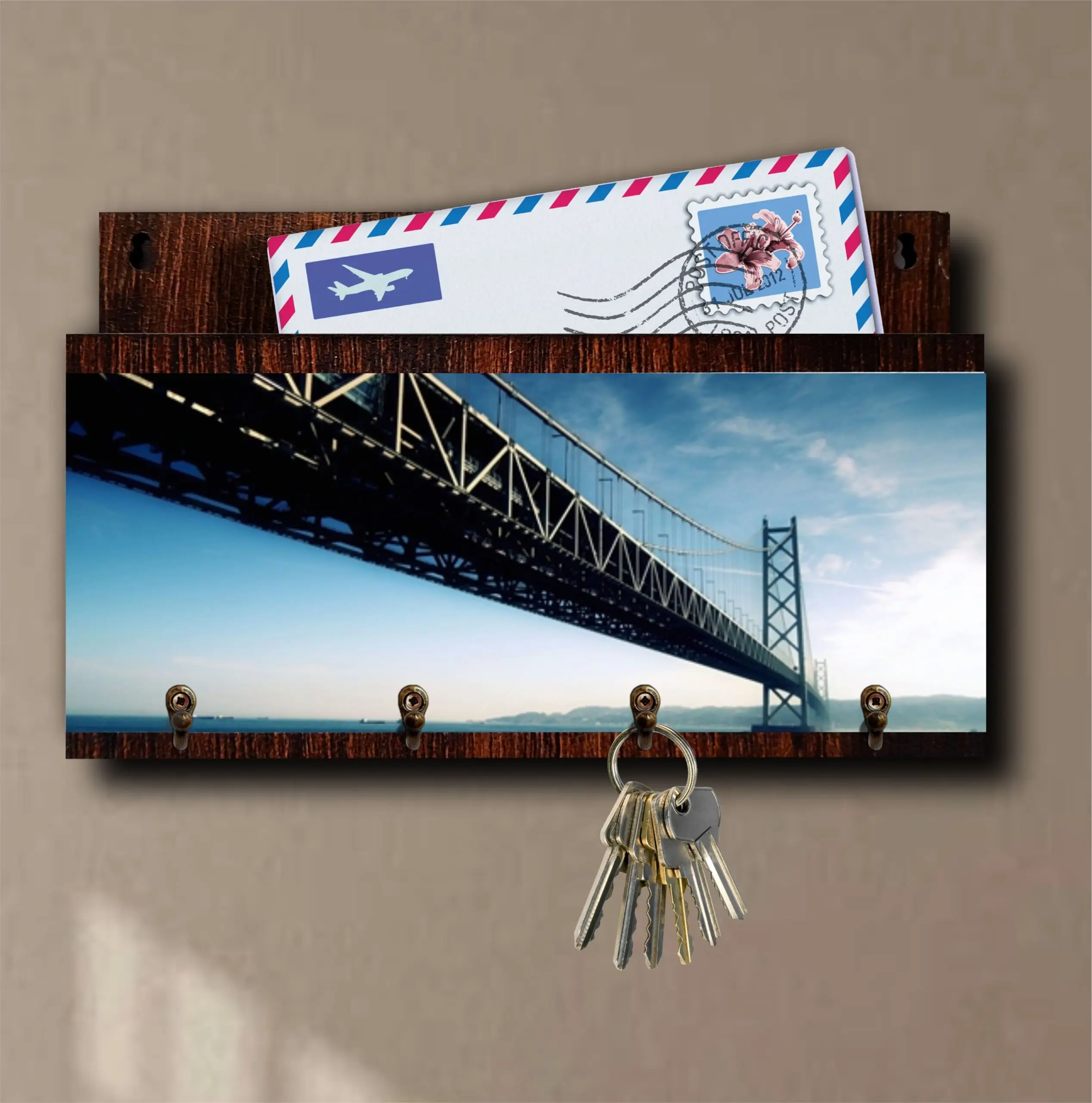 Porta Chaves com Carta Ponte - Imagem 4