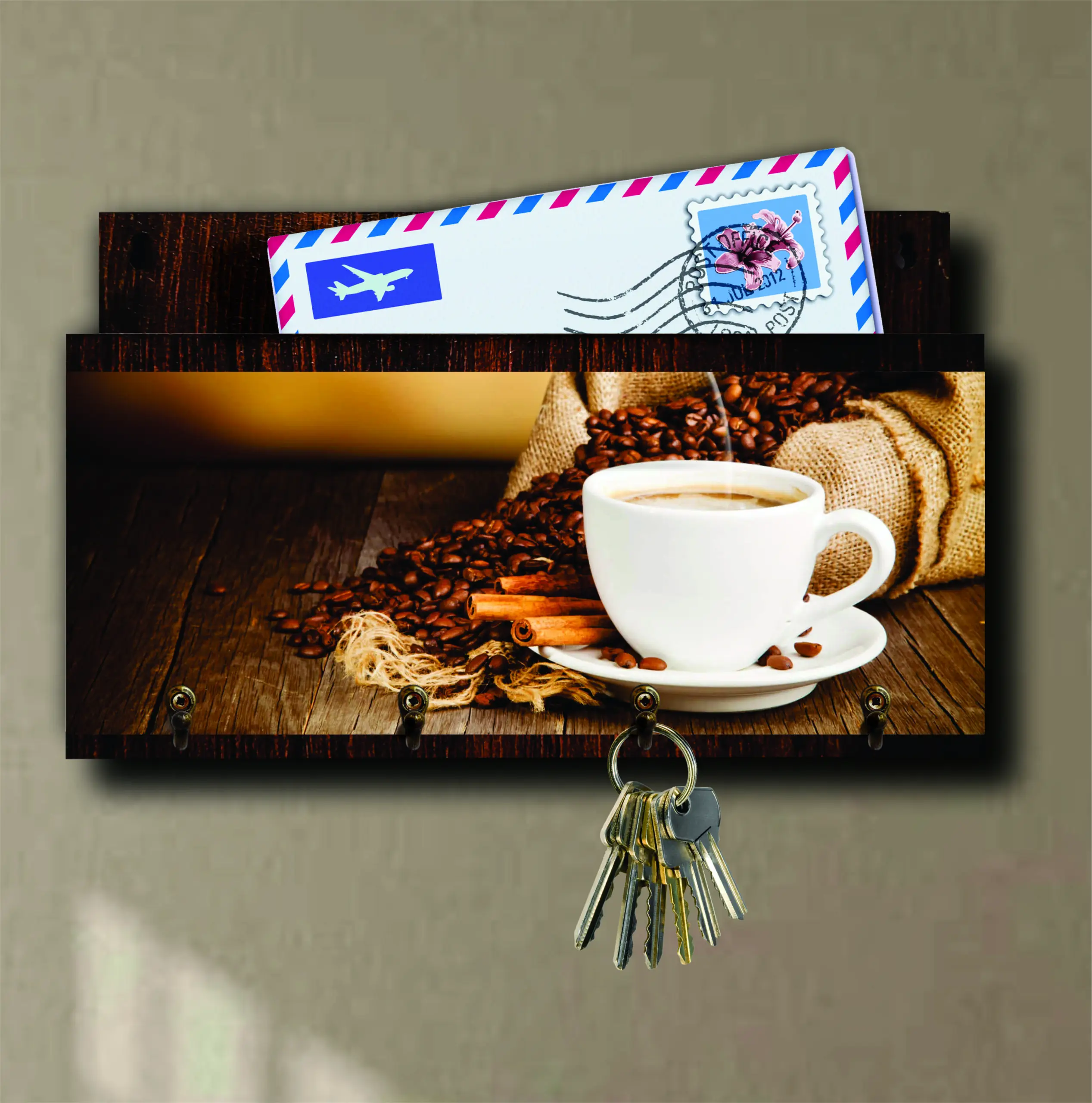 Porta Chaves com Carta Canto do Café - Imagem 4