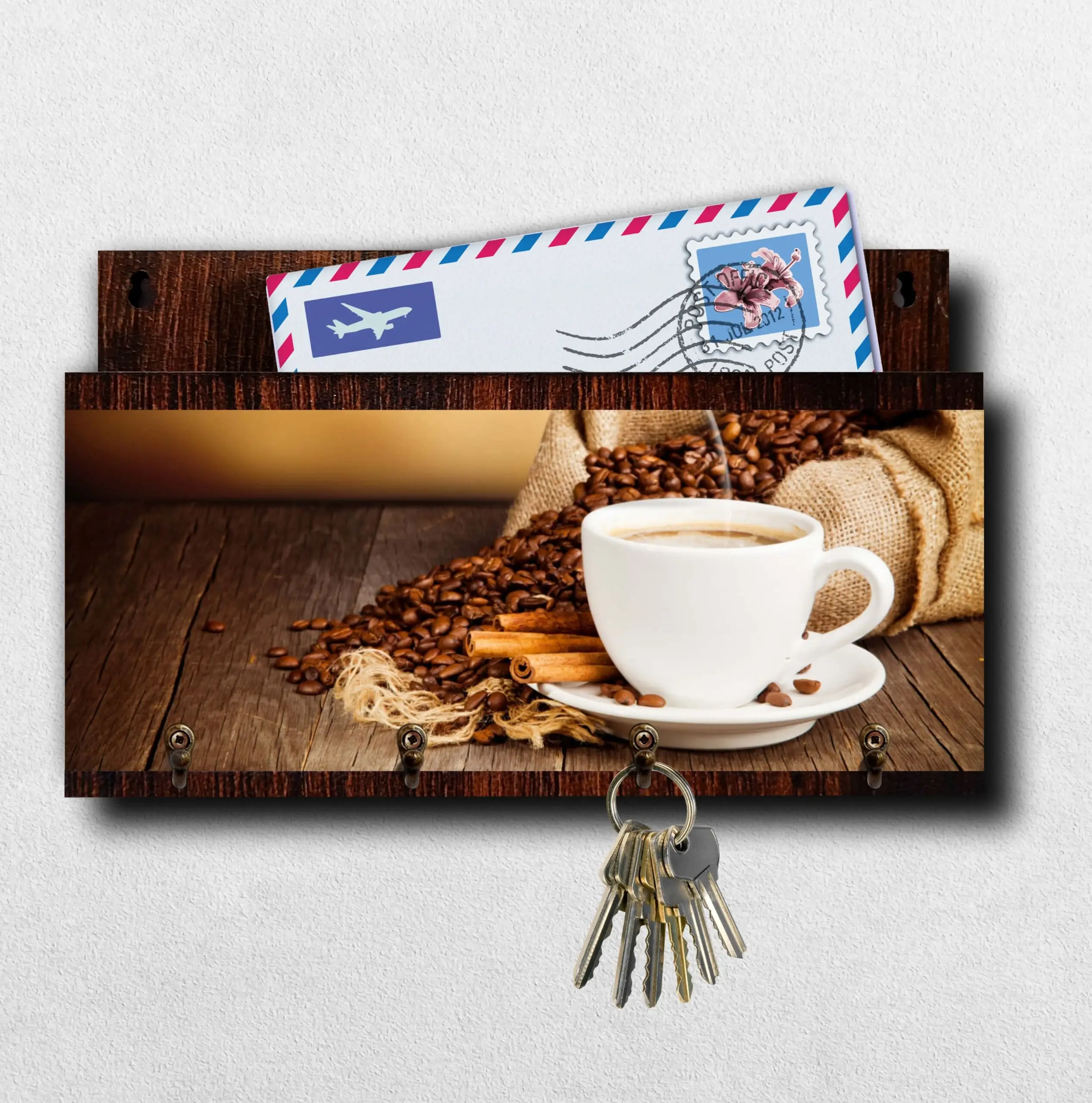 Porta Chaves com Carta Canto do Café - Imagem 1