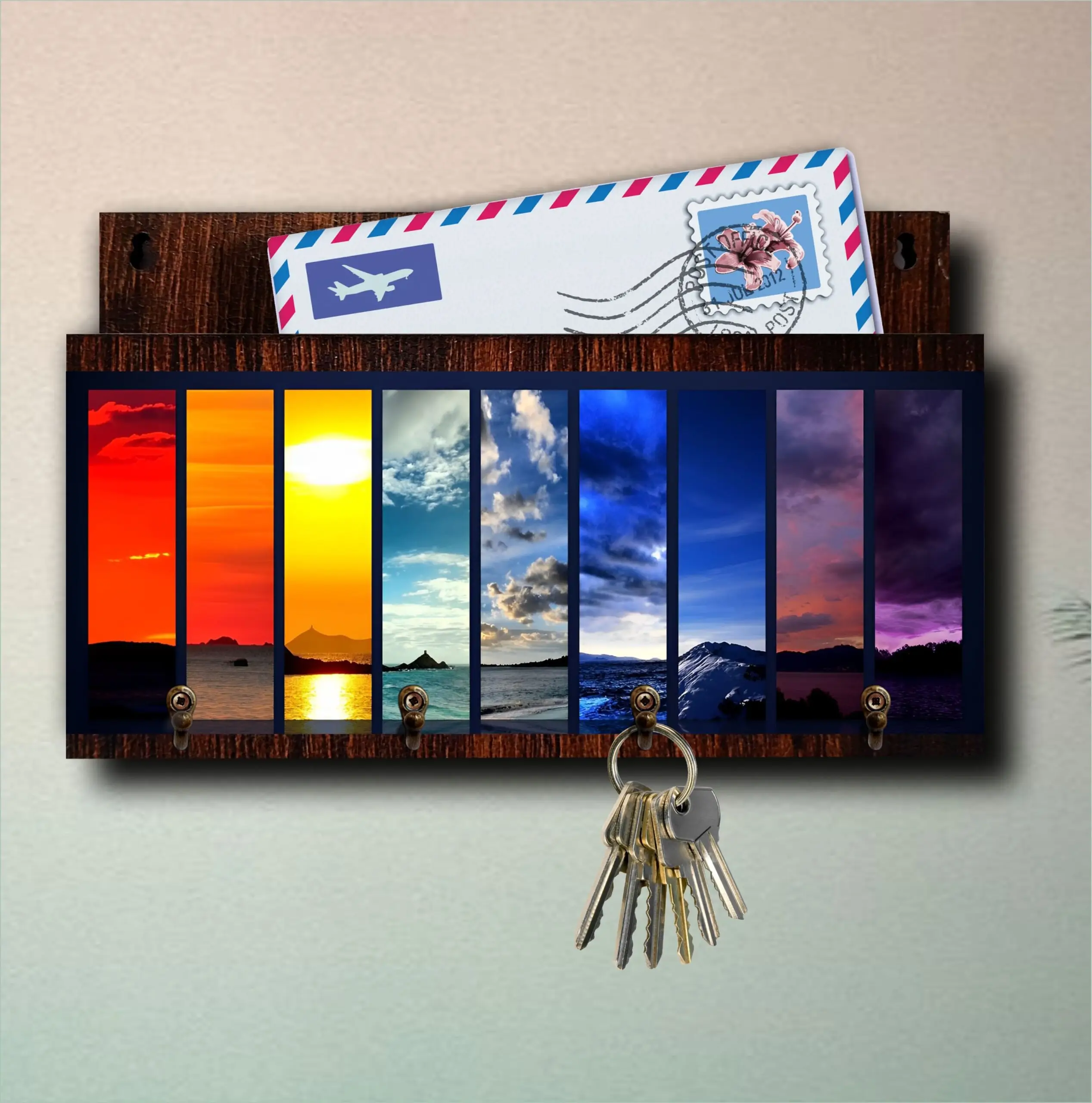 Porta Chave com Carta Estações - Imagem 4