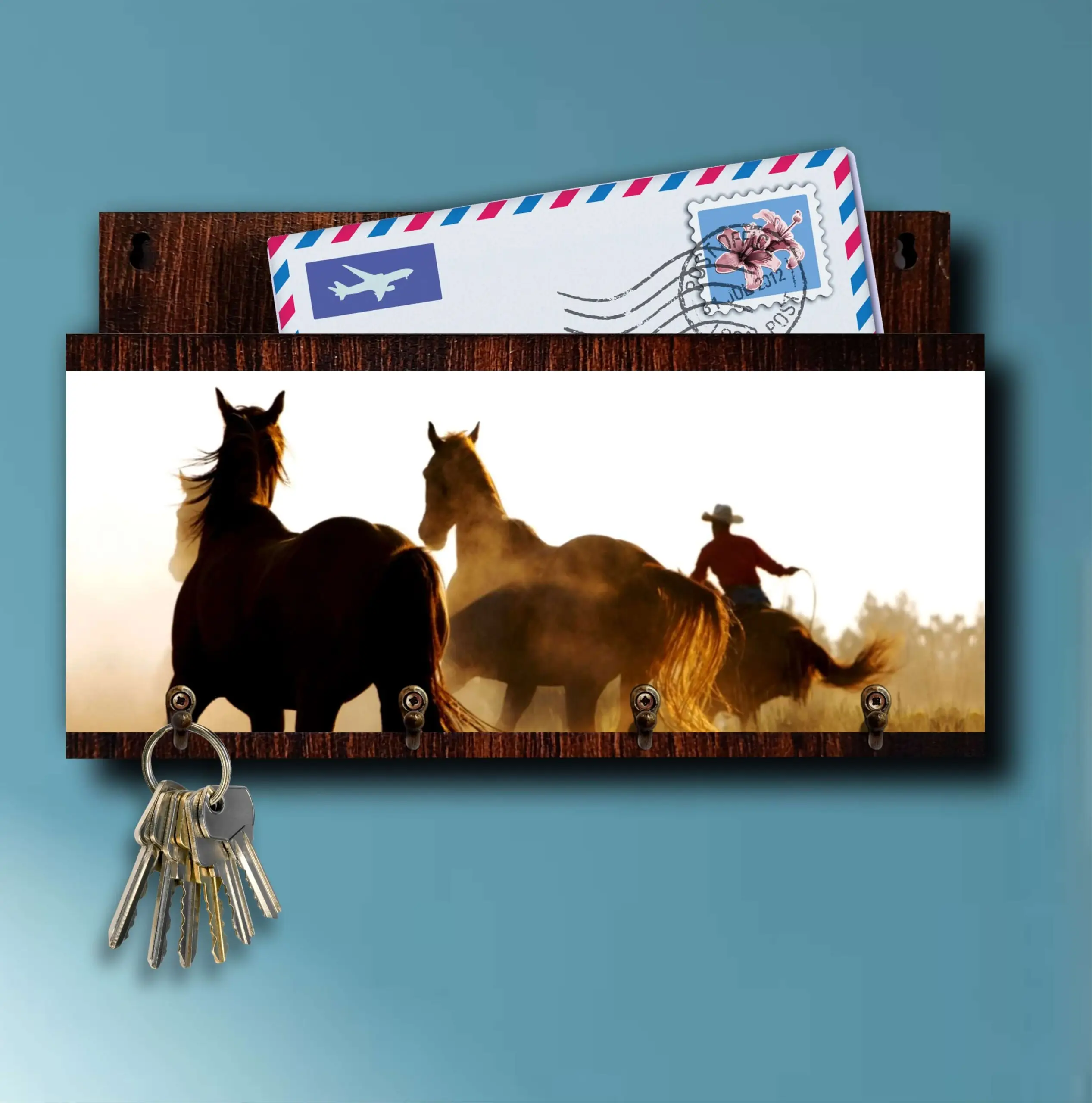 Porta Chaves com Carta Cavalaria - Imagem 4