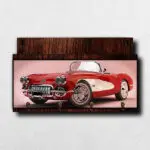 Porta-Chaves-com-Carta-Red-Car