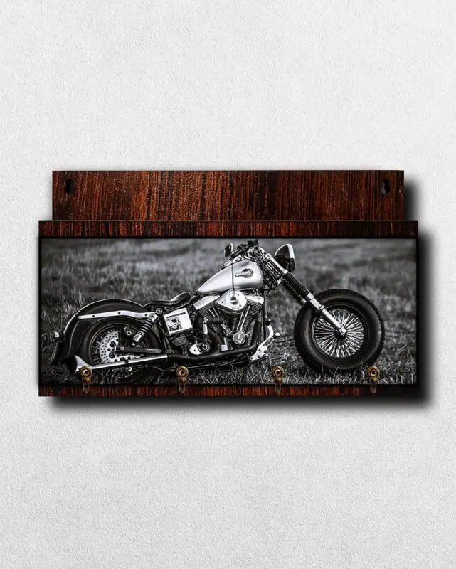 Porta-Chaves-com-Carta-Moto-Harley