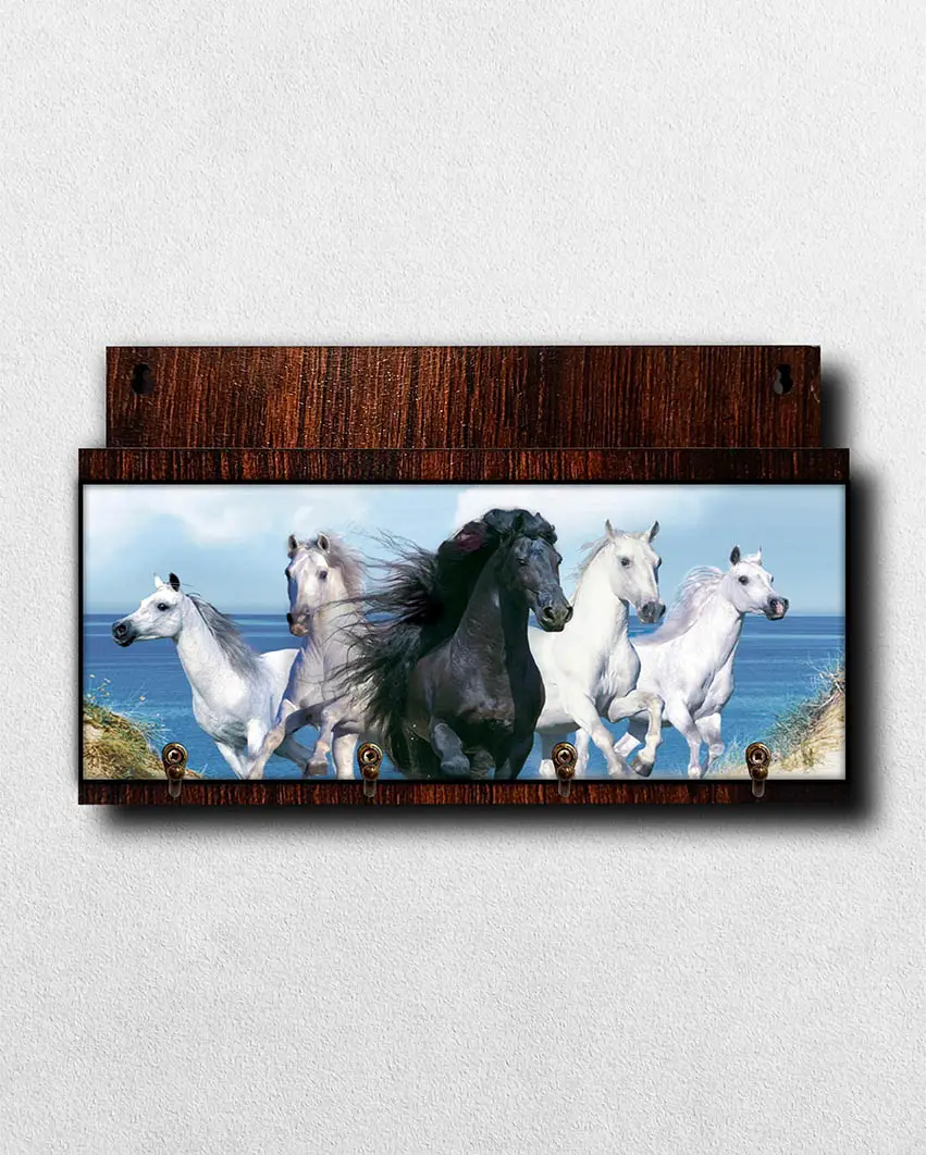 Porta-Chaves-com-Carta-Grupo-de-Cavalos