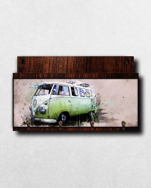 Porta-Chaves-com-Carta-Kombi-Verde