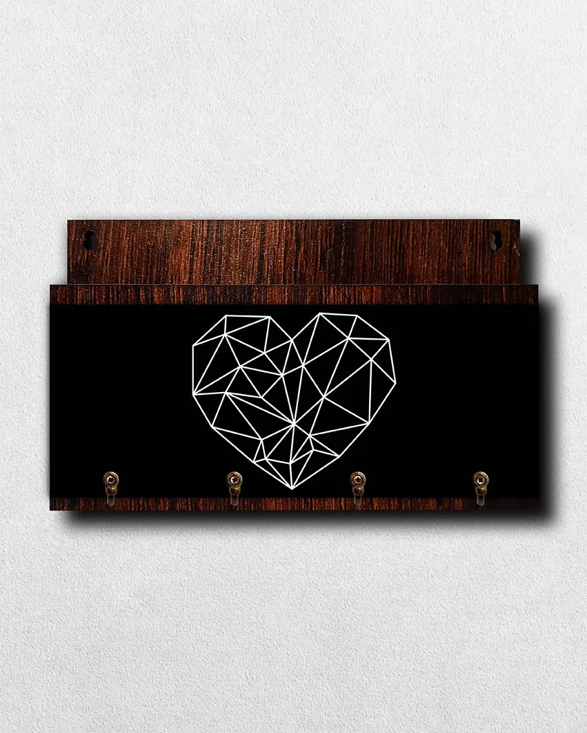 Porta-Chaves-com-Carta-Coração