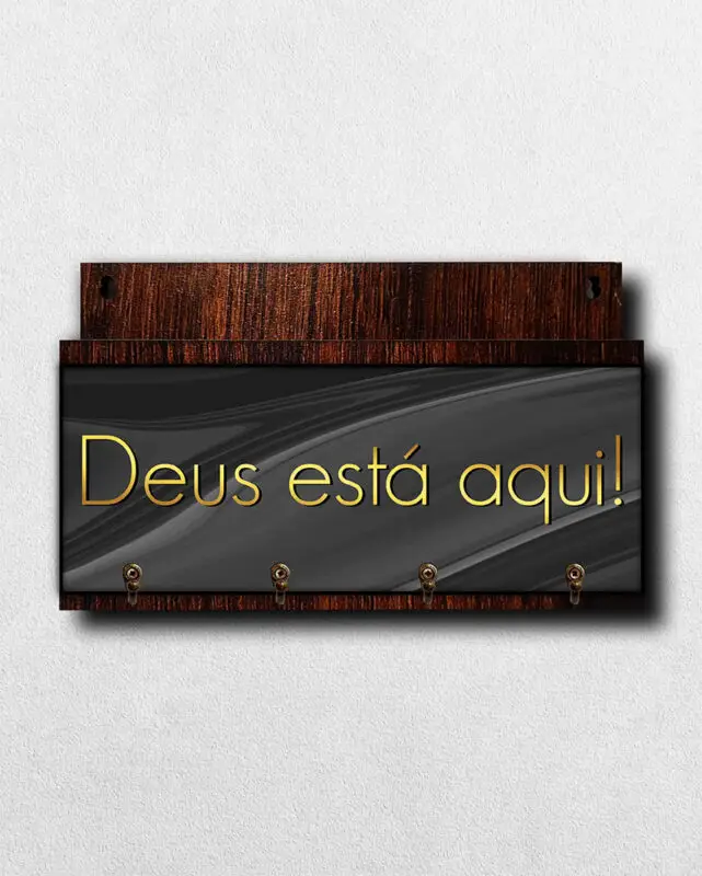 Porta-Chaves-com-Carta-Deus