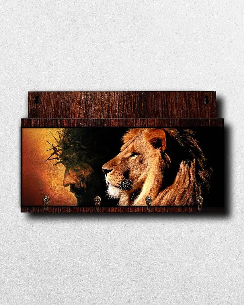 Porta-Chaves-com-Carta-Leão-Cristo